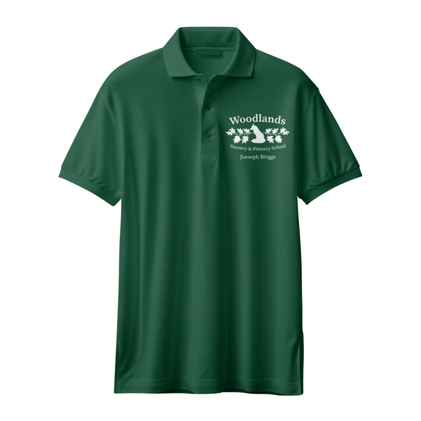  Woodlands Personalised Polo Mock Up