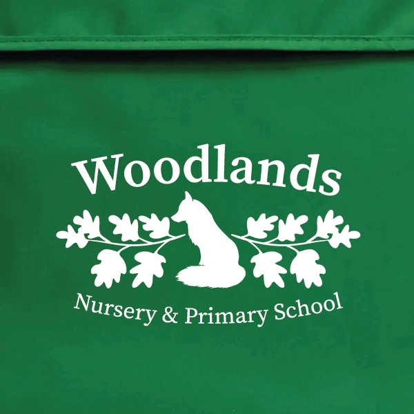  Woodlands Book Bag  -  Standard  -  Logo